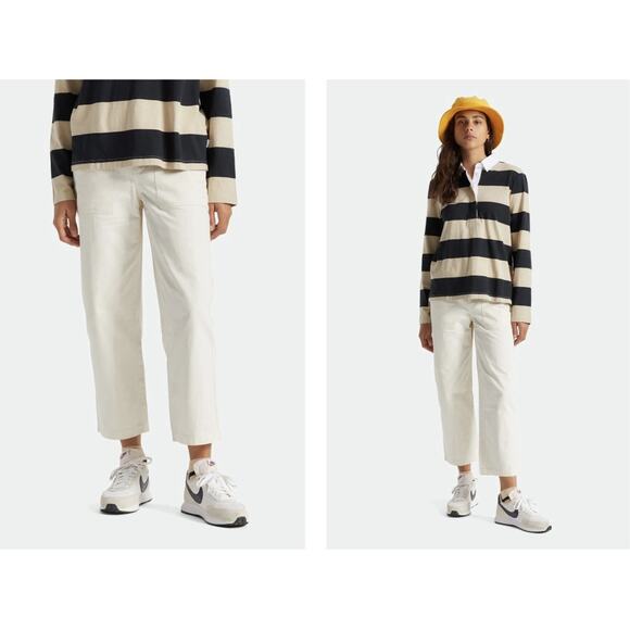 NWT Free People Brixton Vancouver Pants - 28 - Neutral Utility, Oversize, Scandi - Picture 4 of 13